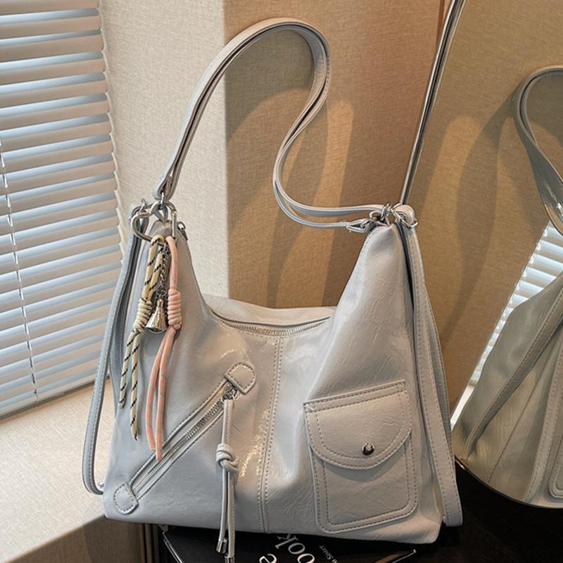 Large Capacity Bag Women's Popular Shoulder Bag Summer New Simple Messenger Bag Fashion Trend Backpack Bag