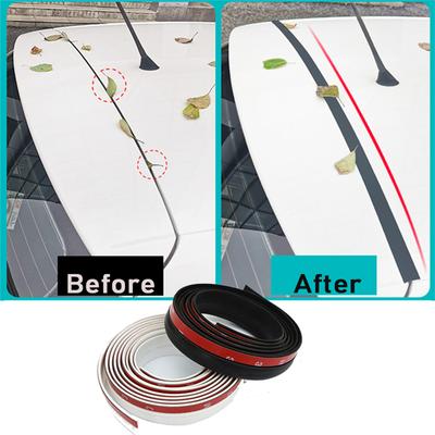 2M Car SUV Trunk Seal Strip Black For Hatchback Tail Box Cover Gap Waterproof
