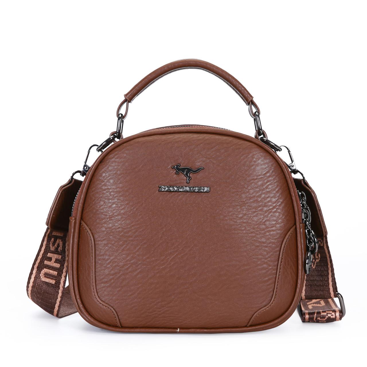 

Bag new women s bag retro printed small square bag Internet celebrity apple bag messenger bag fashion shoulder bag one size fits all коричневый