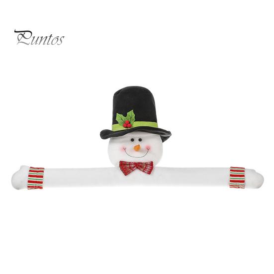 

Топпер для рождественской елки, мультяшный длинный рукав, Санта-Клаус, снеговик, многоразовое праздничное украшение, украшение для рождественской елки, товары для вечеринок белый