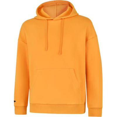 Li Ning Comfortable Casual Solid Color Hoodie Unisex Hoodies Orange AWDUD09-6
