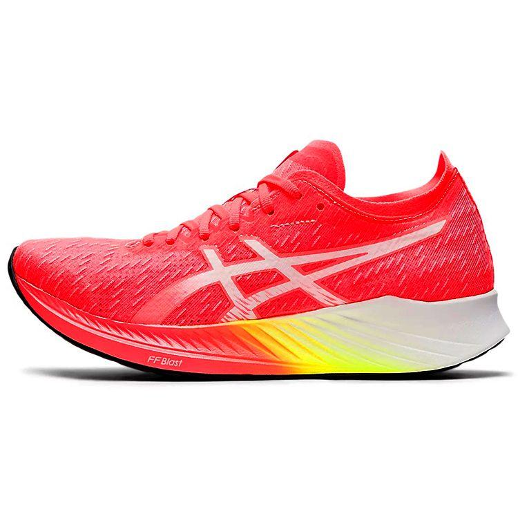 

ASICS Magic Speed Blazing Coral Men Sneakers Pink White 1012A895-710