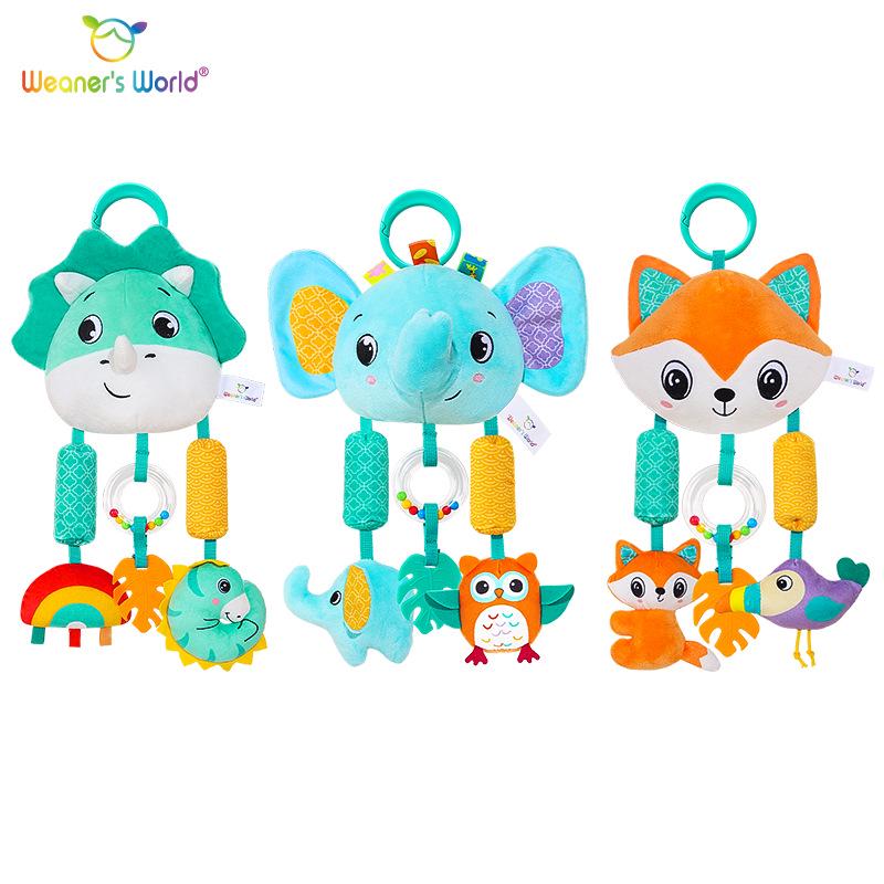 Weaners World Baby Hanging Rattles & Wind Chimes for Strollers (0-1 Year)