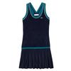 Lacoste Womens/Ladies French Terry Cross Back Slim Dress