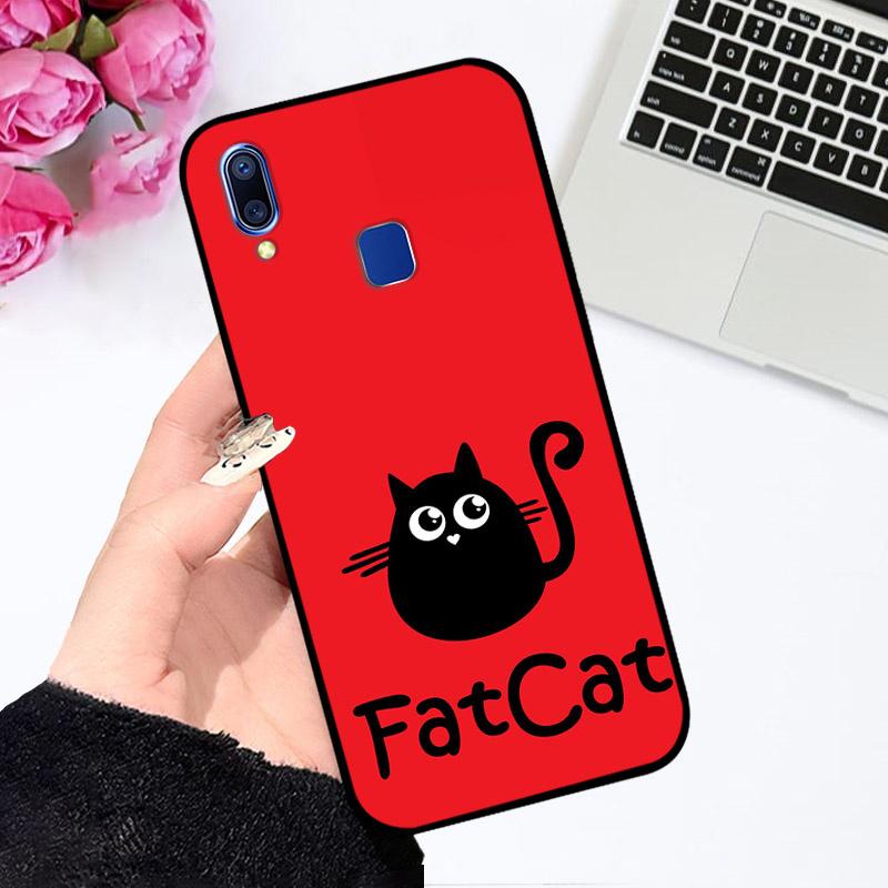For Vivo V11 Case V11 Pro Shockproof TPU Soft Silicone Phone Cover For VIVO X21s Capa V11i Fundas Color Printing Fashion Cartoon