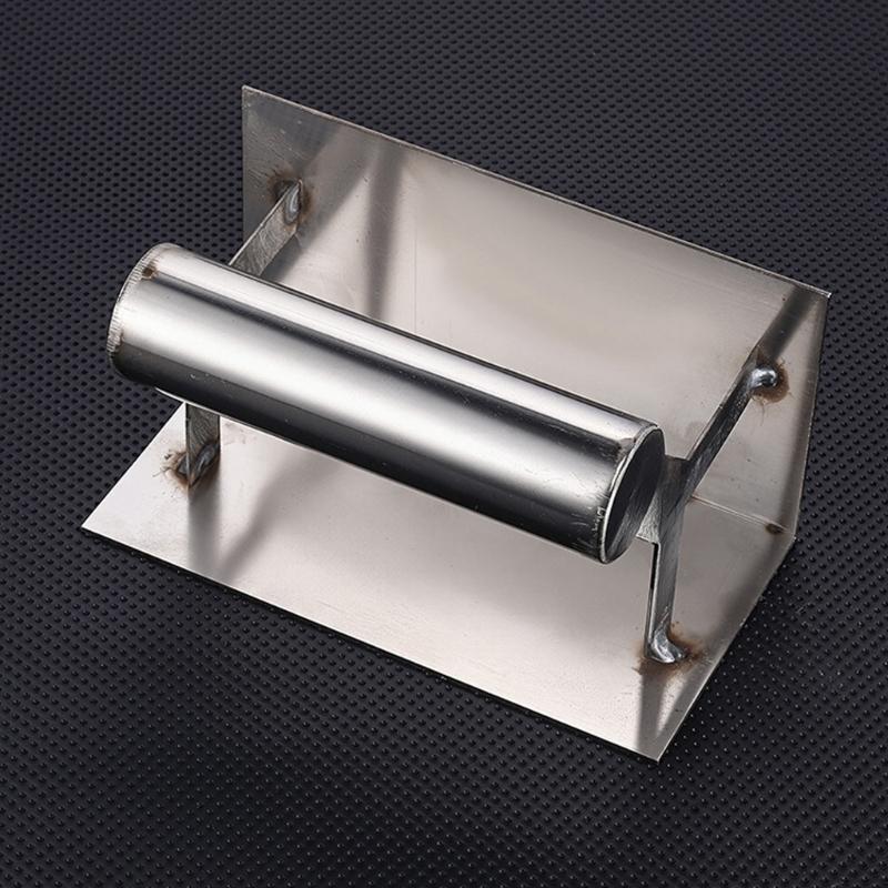 Stainless Steel Corner Trowel for Smooth Wall Edges Ergonomic Handle for Comfortable Gripping Professional Construction Tool