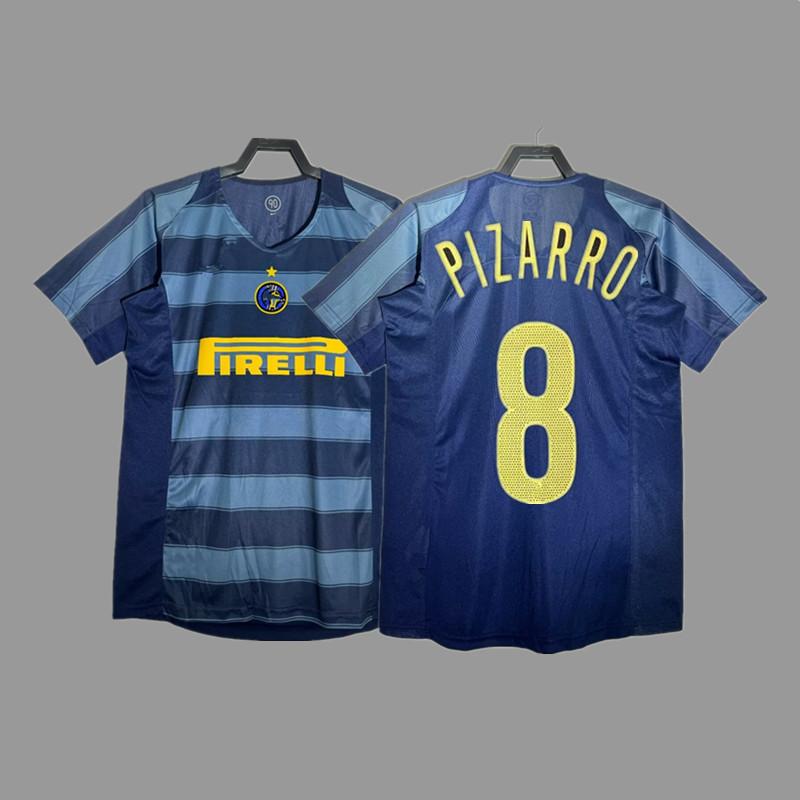 Inter Retro Jersey Football Jersey Classic Baggio Ronaldo Zanetti Figo Adriano Jersey