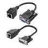 Esnek DB9 9-Pin Seri Port Dişi/Erkek - RJ45 Kablosu DB9 - RJ45 Adaptör Kablosu Farklı Cihazları Kolayca Bağlayın