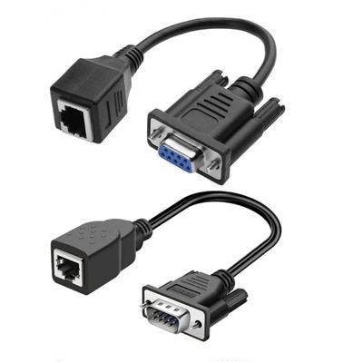 Flexible DB9 9-Pin Serials Port Female/Male To RJ45 Cable DB9 To RJ45 Adapter Cable Connect Different Devices with Ease