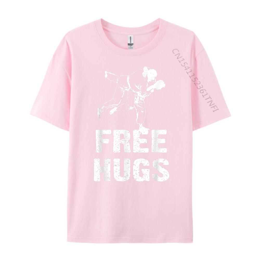 Free Hugs Brazilian Jiu Jitsu Bjj Luxury Clothing Tops Casual Streetwear Men Camiseta Masculina Free Shipping Clothes