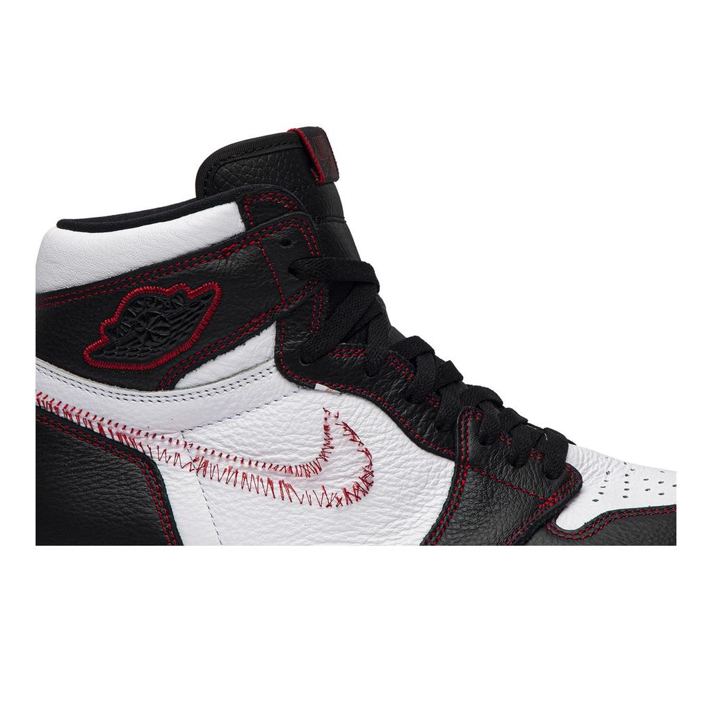 Air Jordan 1 Retro High OG 'Defiant' (Unisex) Black / Tour Yellow-White-Gym Red Vintage Basketball Shoes CD6579 071