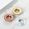 Useful Bathroom Round Ring Overflow Covers Basin Insert Replacement Sink Hole Cover Trim Ring Cap