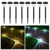 Super Bright Solar Light Solar Powered Garden Pathway Lights with Automatic On/off Feature for Outdoor Landscape