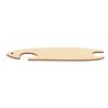 4pcs Wood Weaving Loom Kit Tapestry Comb Included Backstrap Weaving Set  For Beginners