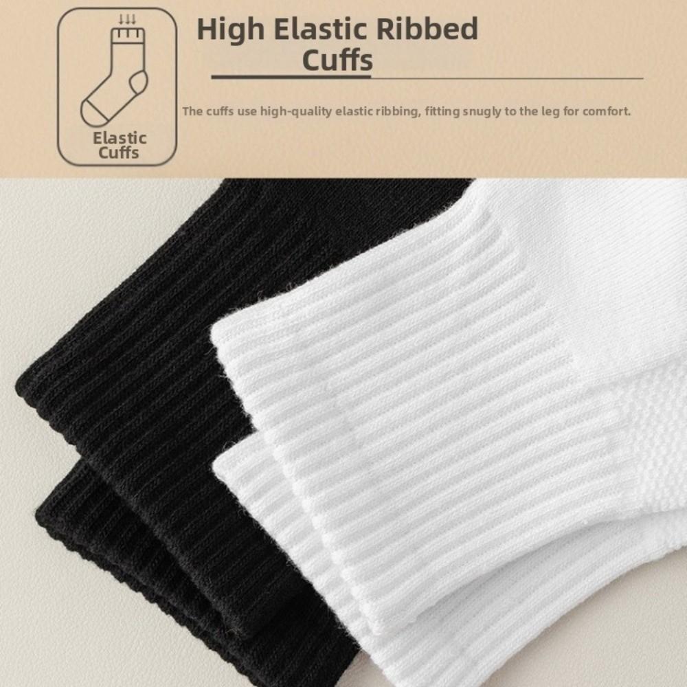 3 Pairs Breathable Sport Socks Soft Cotton Long Tube Socks New Runnig Socks  for Men Women