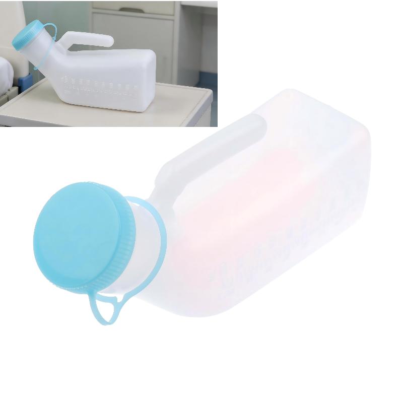 1000ML Large Capacity Thicken Urinal Bottle for Men Portable Pee Container for Car Night Road Travel Camping