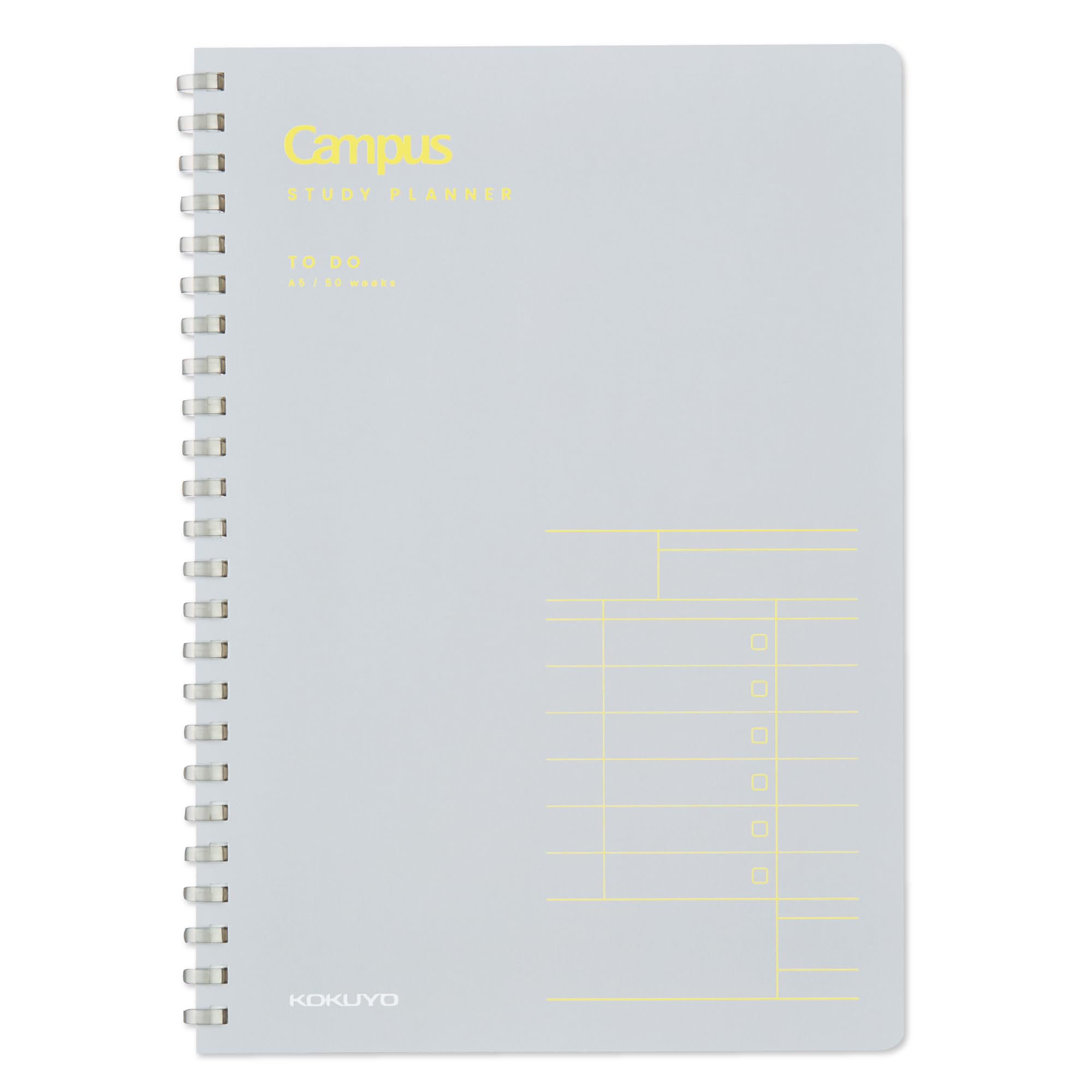 KOKUYO Campus Study Planner TO DO A5 Gray AM-SY131TD-M
