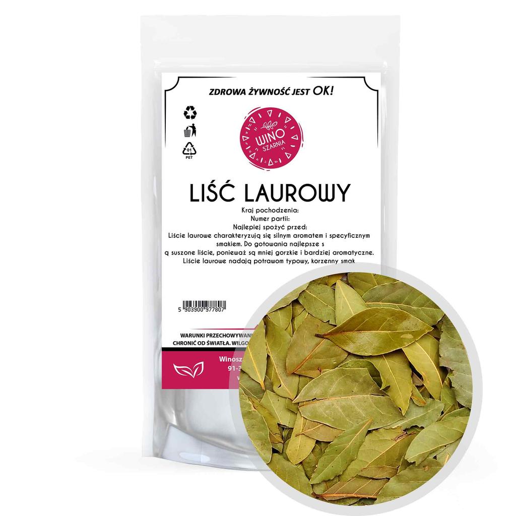 Liść Laurowy Cały - 50g Przyprawa