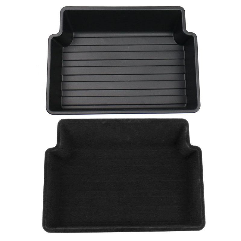 For VW Tiguan MK2  Under Seat Storage Box Organizer Case Drawer Styling Modification Accessories