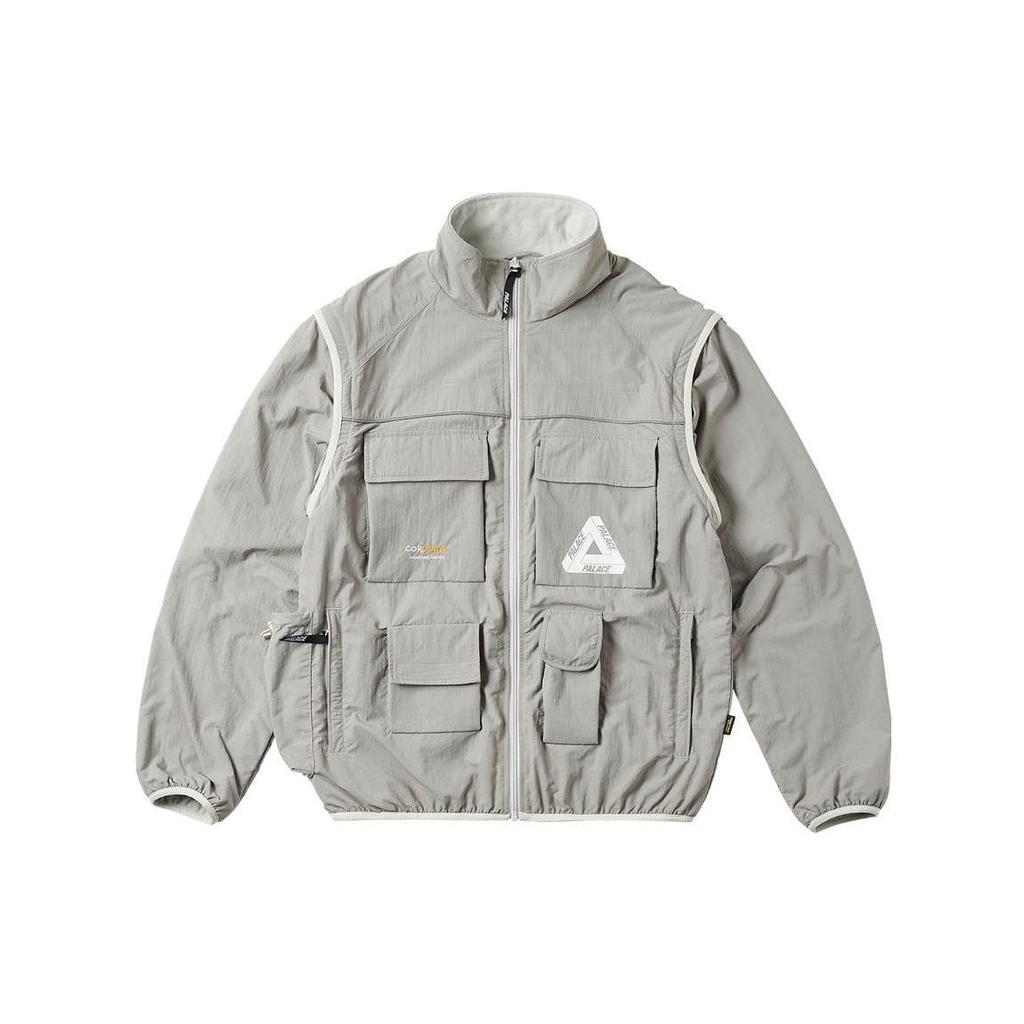 Palace Cordura RS Zip Off Jacket Grey Men Outerwear P23JK114