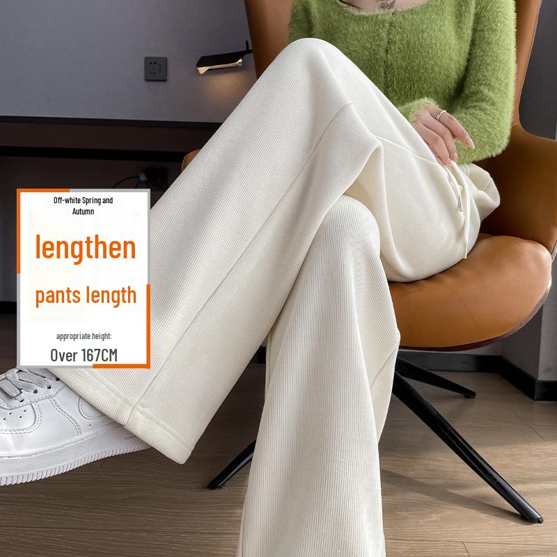 

Women s 2024 Fall/Winter High-Waisted Chenille Pants, Fleece-Lined, Draped Style, Petite, Narrow to Wide-Leg. XXL