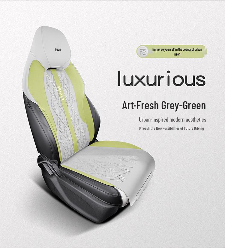 BYD Yuan PLUS Half-Pack Car Seat Cushion Cover - New Model
