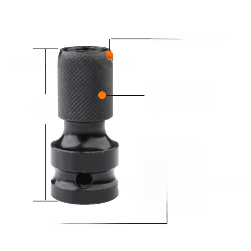 Adaptor cheie electrică: Convertor telescopic hexagonal de la 1/2 la 1/4 cu manșon