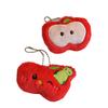 Fashionable Apples Plush Ornament Portable and Comfortable To Great Key Holder for Keychains or Bag Decoration