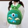 2024 New Cartoon Dinosaur Pvc Kindergarten School Bag For Girls Boys Blue Pink Green