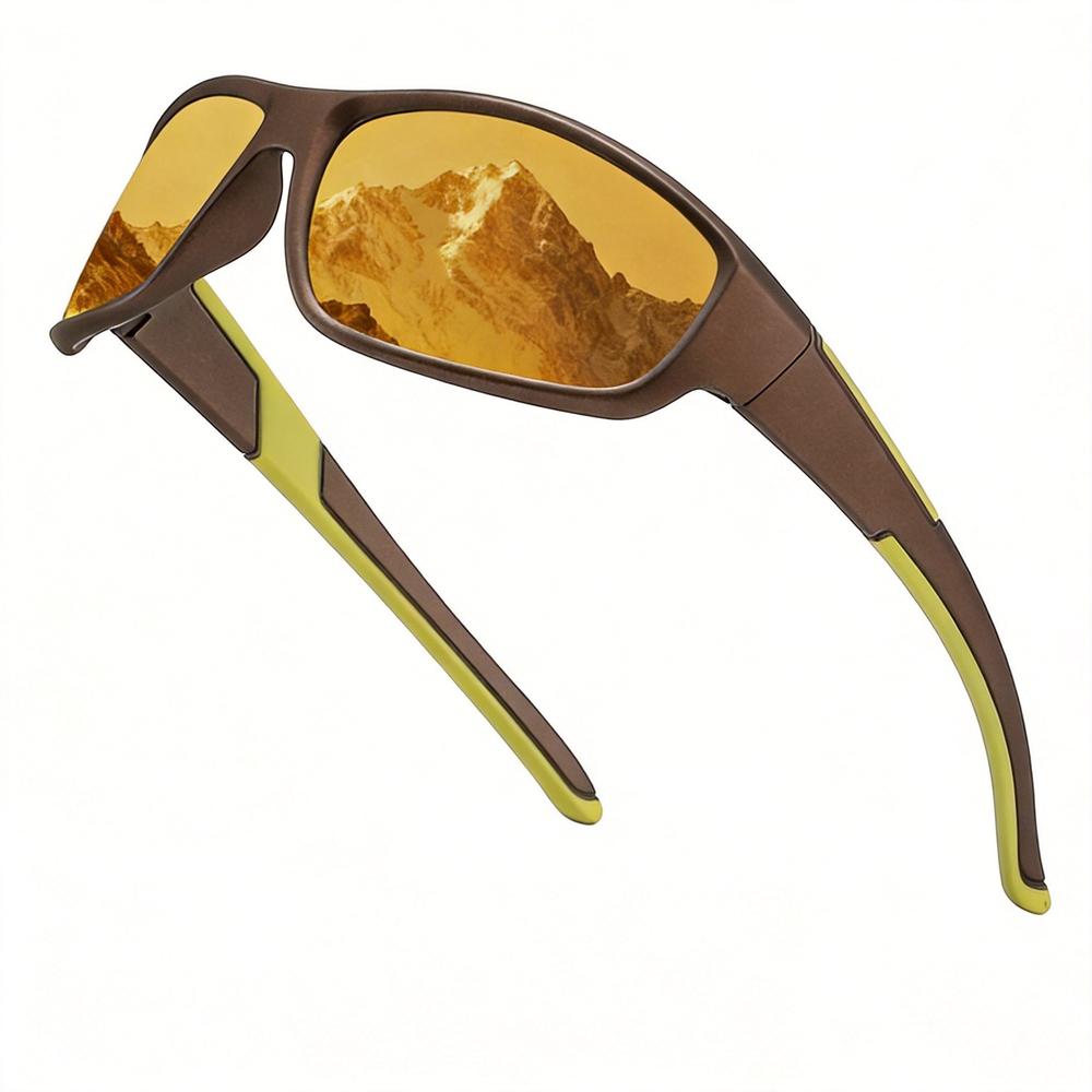 Cycling Sunglasses Polarized Sport Eyewear Tr90 Wraparound Mirror Lens Uv400 Mtb Road Bike Goggles Men Women Running Fishing