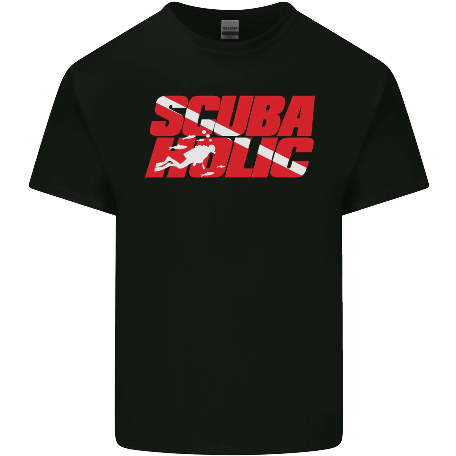 Scuba Diving Scubaholic Diver Dive Kids T-Shirt Childrens S
