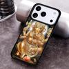 God of Wisdom Ganesh Elephant Phone Case for iPhone 17 16 15 Pro Max Air 14 13 12 11 Plus Shockproof Cover