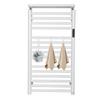 Warm electric heating towel drying rack