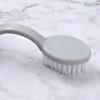 Dual Head Shoe Brush   Handle Cleaning Brush Soft   Hanging Hole Plastic Comfortable Grip Shoe Scruber