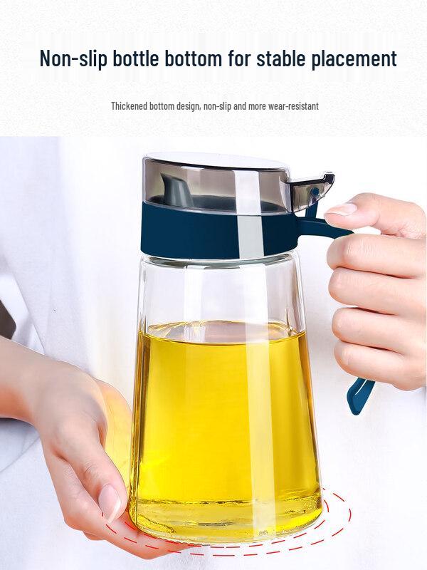 ZISIZ Glass Oil and Vinegar Dispenser Bottle
