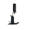 Supporto per Cowbell e Blocco di Legno a Pedale Jazz per Rack di Batteria