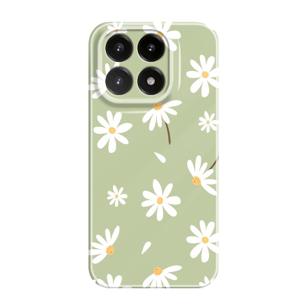 Simple Daisy Phone Case For Xiaomi 15 15T 14 14T Pro Film Hard Cover Xiaomi 15T Pro 5G