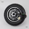 10" Electric Scooter Rear Wheel Hub Motor with Disc Brake, 36V/48V Motor & Driver for E-Scooters.