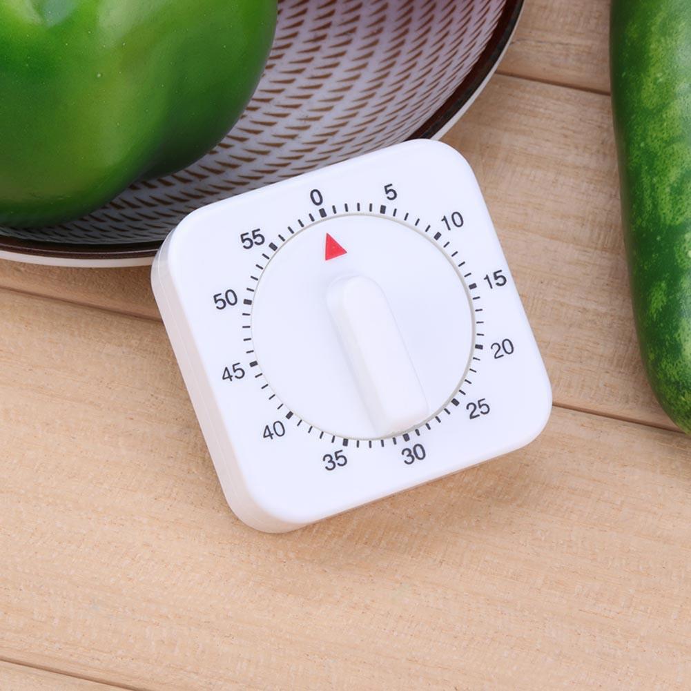 60 Minuters Timer Kökstimer Påminnelse Bekväm Nedräkningstimer Mekanisk Timer