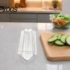 Cucumber Growing Mold Mold, Heart Shaped, Clear Vegetable Fruit Shaping Gardening Supplies Plastic Reusable for Zucchini