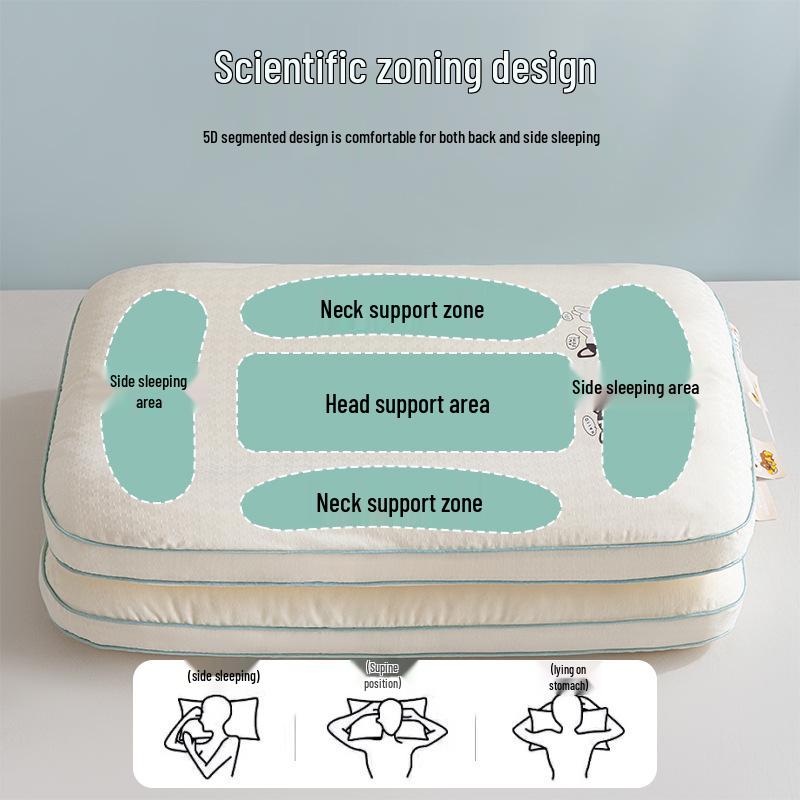 Children's Neck Support Pillow 6-10 Years - Durable Whole Head Cushion for Boys