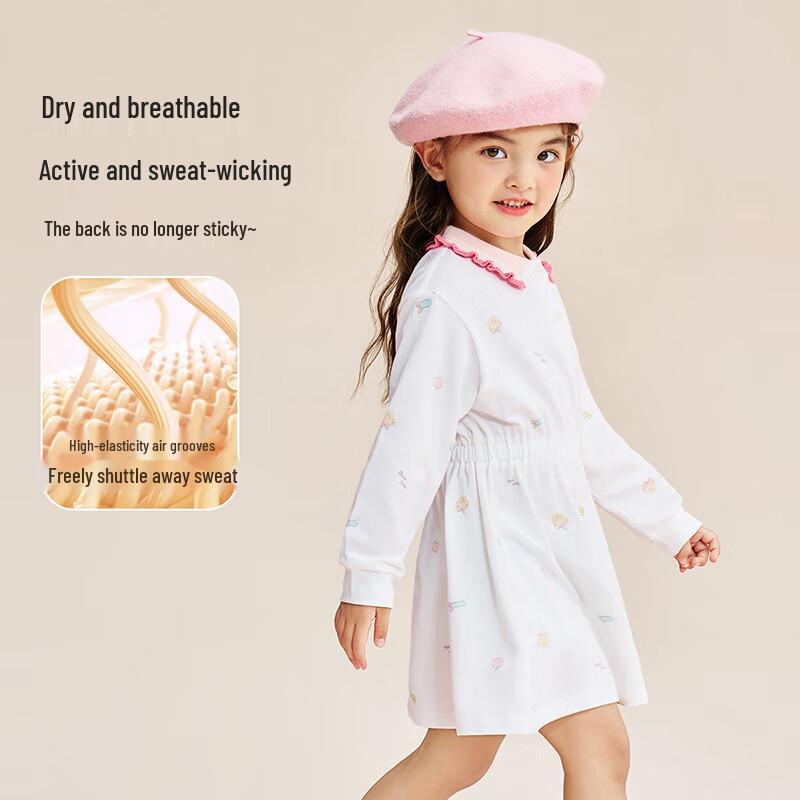 Classic Teddy Girls  School Style Polo Long Dress XL