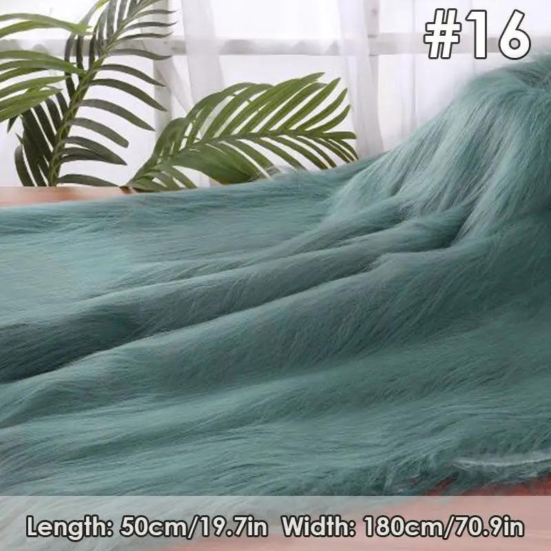 50x180cm Premium Faux Fur Backdrop Fabric Cosplay Photo Studio Decor DIY Anime Costumes Ears Craft Material Plush Cloth