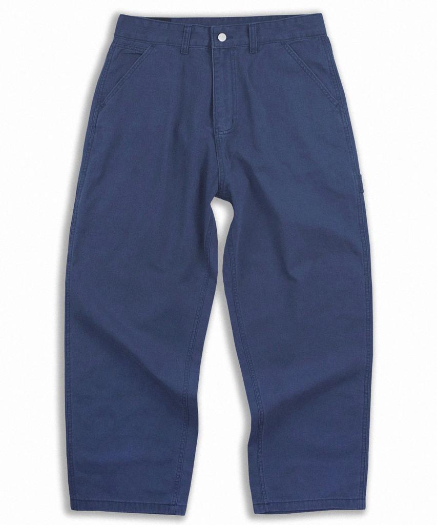 BLUFF Farmers Carpenter Baggy Pants [ Ash Blue ]
