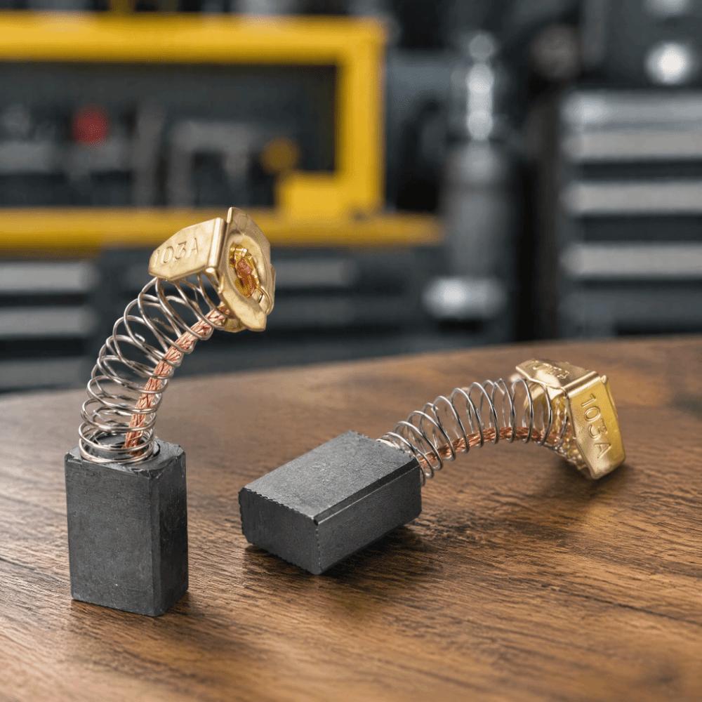20pcs 6x10x17mm Size Motor Carbon Brush High Conductivity Electric Motor Brush For Electric Motors