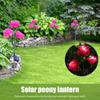 LED Ground Light 3 Heads Simulation Flower Lawn Atmosphere Light for Home Garden