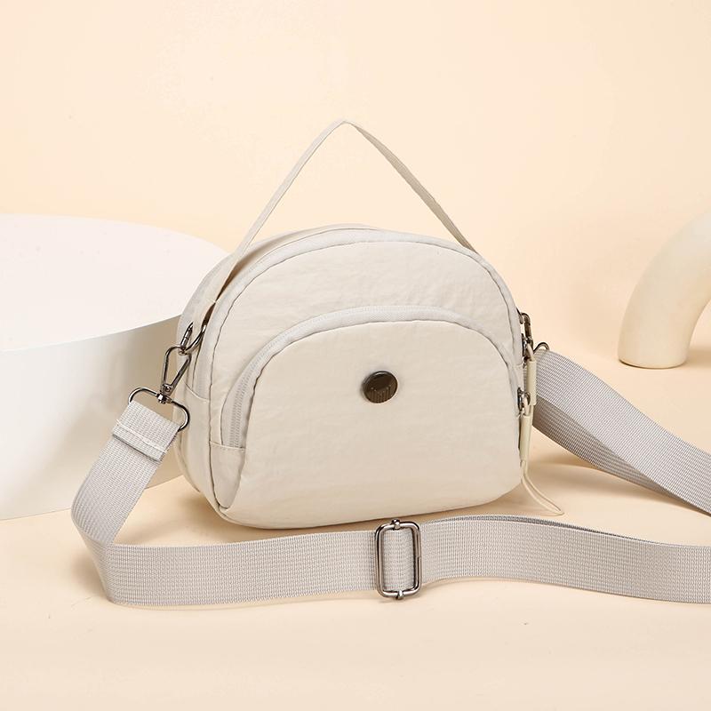 Women's Bag Nylon Bag Solid Color Shoulder Crossbody Bag Mobile Phone Bag