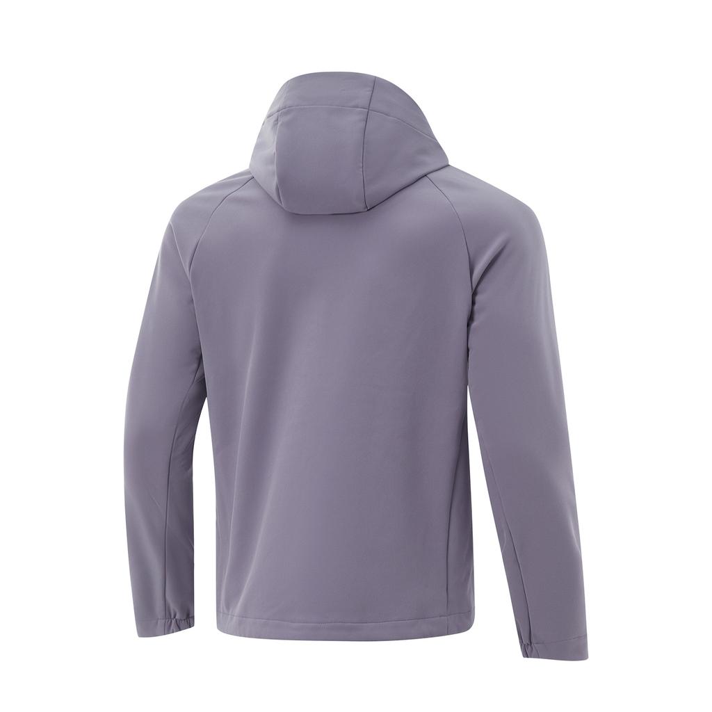 Li-Ning Lettuce Edge Water-Resistant Far Infrared Thermal Outdoor Mountaineering Cycling Versatile Casual Anti-Static Windbreaker AFDU949-3