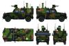 Das Werk 1/35 Scale German Eagle 4 EKT/FuPers Light Armored Transport Vehicle, 2013, 2-in-1 Plastic Model Kit USCDW35039