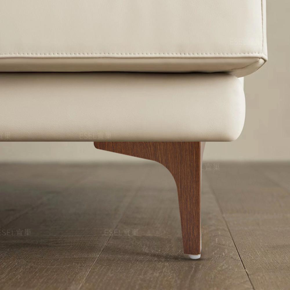 [Rustic Metal Legs] 4pcs Metal Wood Grain Furniture Legs 10/15cm Walnut Color Cabinet Legs Rustic Style Simple Sofa Replacement